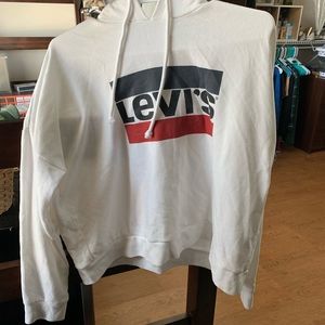 White Levi’s Hoodie
